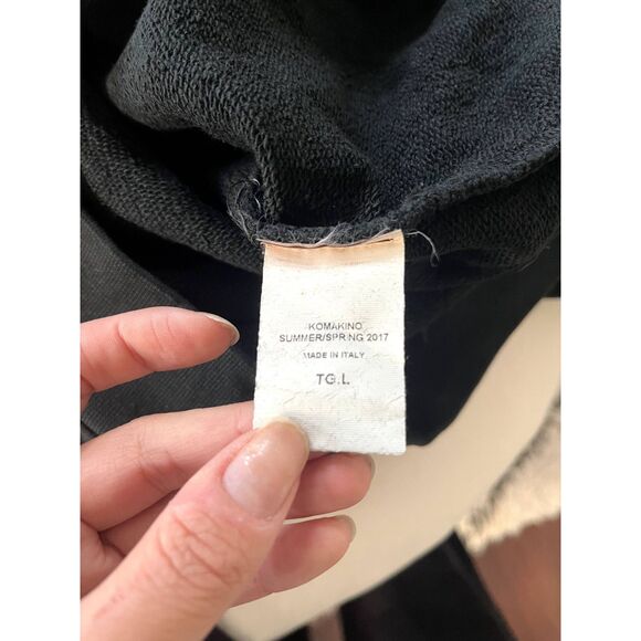 Mens Komakino Design Streetwear Sweater Pullover Short Sleeve Hypebeast Oversize - Picture 9 of 10
